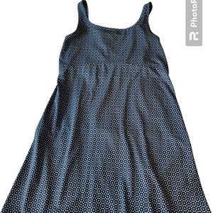 Columbia polka dot dress size Large